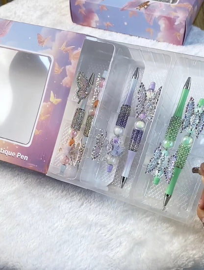 Butterfly diy pen gift box