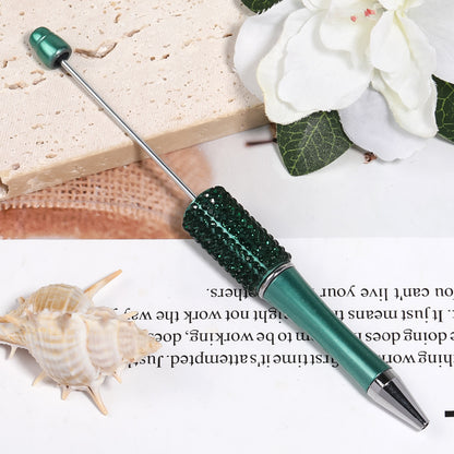 diy beading pen Rhinestone pearl handmade patch bead pen Ballpoint pen