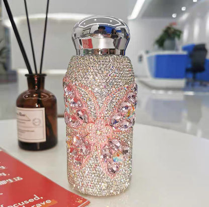 Custom diamond water bottle